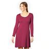 Baumwolljersey Medium Uni – purpur,  thumbnail number 4