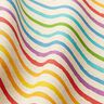 Dekostoff Halbpanama Regenbogen Streifen,  thumbnail number 2