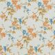 Feinstrick Blumenranken – hellblau,  thumbnail number 1