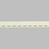 Elastisches Ziergummi [10 mm] - weiss,  thumbnail number 1