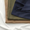 Crêpe Satin Uni – oliv,  thumbnail number 4