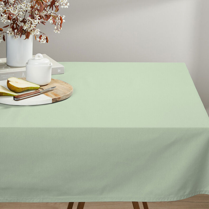 Baumwollstoff Cretonne Uni – hellmint,  image number 5