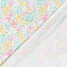 Baumwolljersey zarte Blumenwiese – elfenbein/pastellflieder,  thumbnail number 4