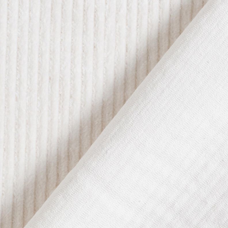 Breitcord Stretch – wollweiss | Reststück 80cm, image number 3