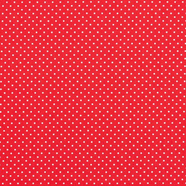 Baumwollpopeline kleine Punkte – rot/weiss,  image number 1