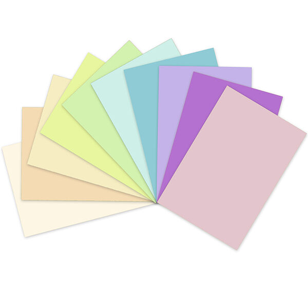 Fotokarton-Block Pastell A4 [300g/m²], 10 Blatt,  image number 2