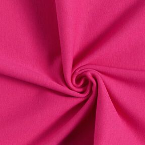 Bündchenstoff Uni – intensiv pink, 