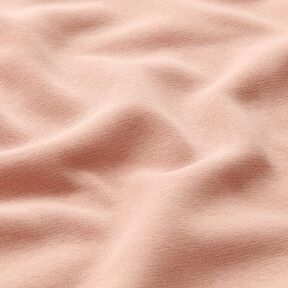 Sweatshirt angeraut uni Lurex – rosa/gold, 