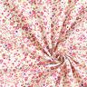 Baumwollpopeline Millefleurs – weiss/pink,  thumbnail number 3