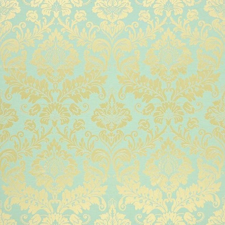 Dekostoff Jacquard Trento 280 cm – mint,  image number 1