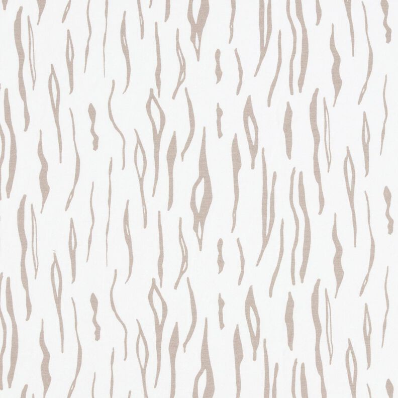 Baumwolljersey Zebra – wollweiss,  image number 1
