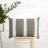 Outdoorstoff Canvas gemischte Streifen – weiss/grau,  thumbnail number 7