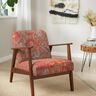 Dekostoff Halbpanama Ethno-Ornamente – terracotta,  thumbnail number 7