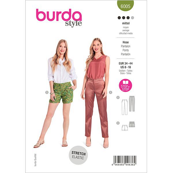 Shorts | Burda 6005 | 34-44, image number 1