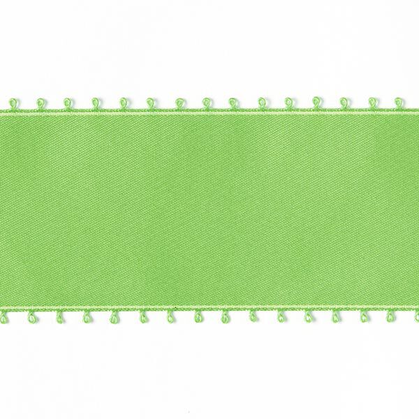 Satinband Picotkante - apfelgrün, image number 1