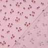 Musselin/ Doppel-Krinkel Gewebe Blümchen | Poppy Fabrics – hellaltrosa,  thumbnail number 4