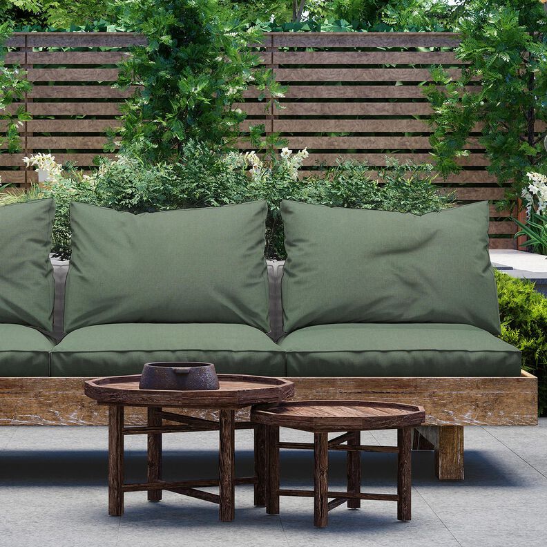 Outdoorstoff Canvas Uni – dunkelpinie,  image number 5