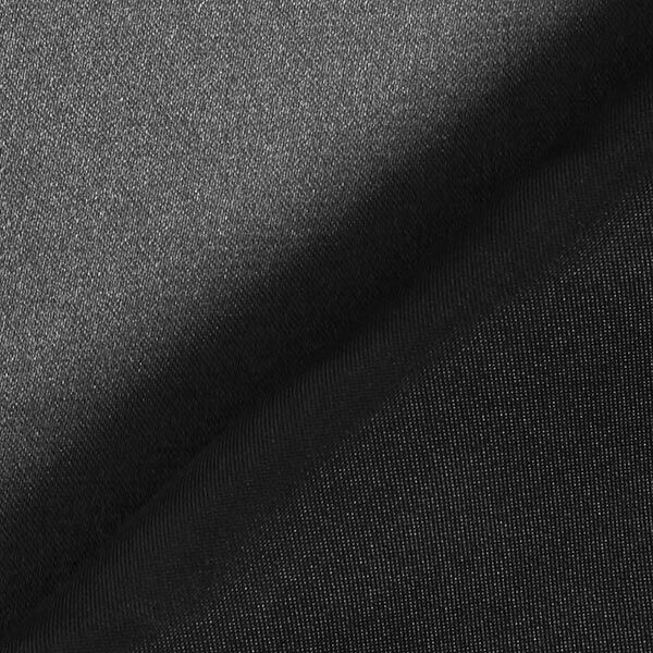 Polyestersatin – schwarz | Reststück 140cm