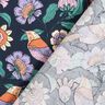 Beschichtete Baumwolle Blumenmeer – nachtblau,  thumbnail number 5