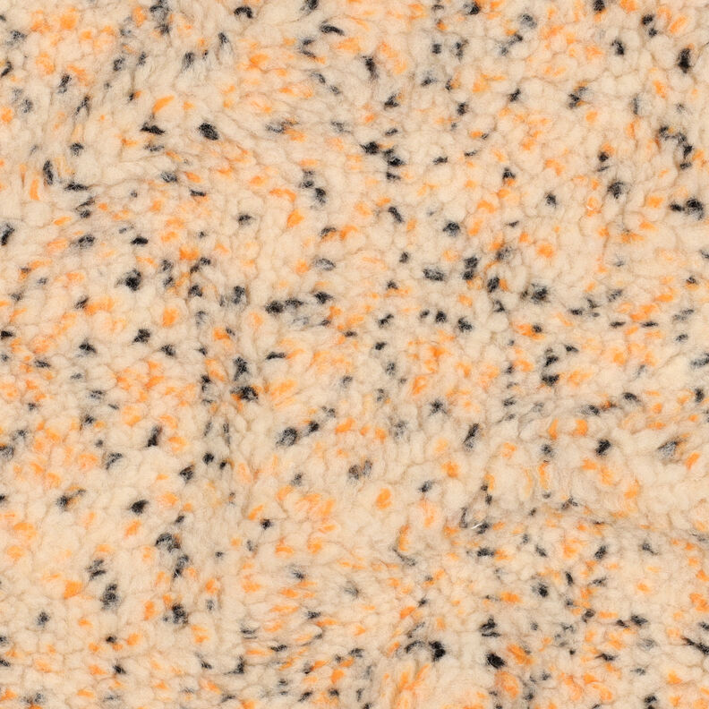 Teddyplüsch Tweed Melange | Poppy Fabrics – beige, image number 3