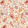 Viskose-Mix Retro-Blumen – elfenbein/hellbeere,  thumbnail number 1
