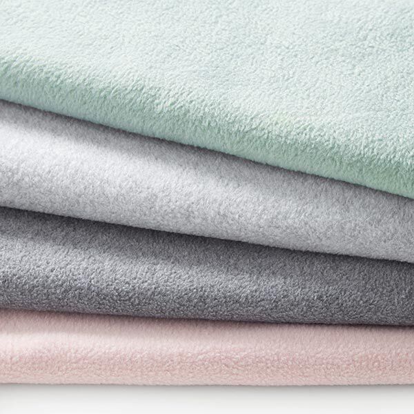 Antipilling Fleece Melange – hellgrau,  image number 4