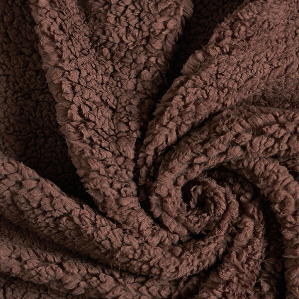 Sherpa Uni – braun | Reststück 100cm
