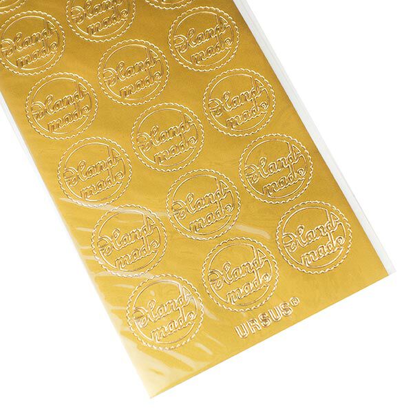 Kreativ-Sticker Handmade [ 10 x 23 cm ] – gold,  image number 1