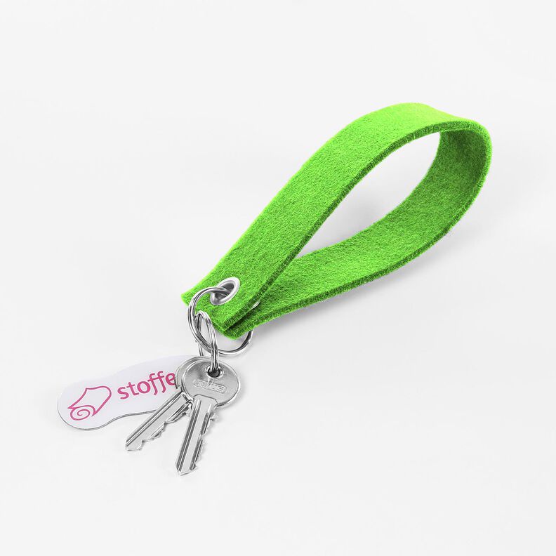 Filz 90 cm / 3 mm stark – neongrün, image number 5
