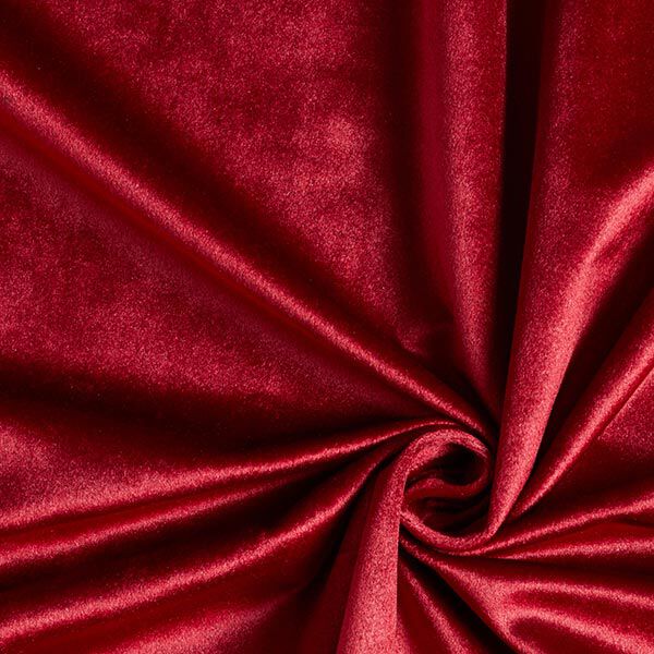 Dekostoff Samt – rot,  image number 1