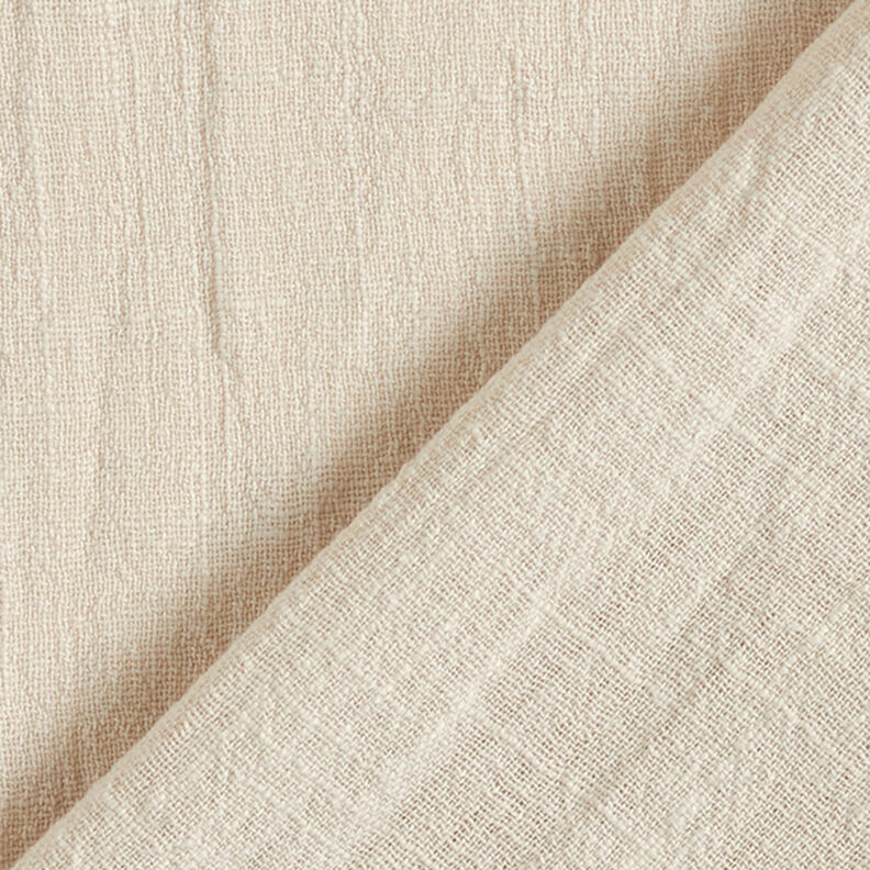 Baumwollstoff Leinen-Optik – beige,  image number 3