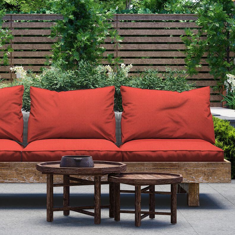 Outdoorstoff Canvas Uni – terracotta,  image number 5
