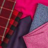 Mantelstrick Uni – intensiv pink,  thumbnail number 4