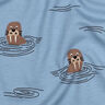 Sweatshirt angeraut Walrösser | by Poppy – helljeansblau,  thumbnail number 2