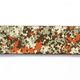 Gurtband Camouflage elastisch  [ 3,5 cm ] – dunkelgrün/terracotta,  thumbnail number 1