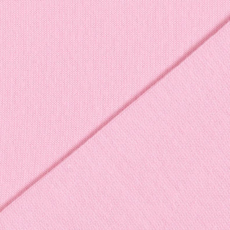 Bündchenstoff Uni – rosa, image number 3
