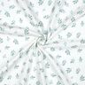 Musselin/ Doppel-Krinkel Gewebe Zweige | Poppy Fabrics – weiss/schilf,  thumbnail number 3