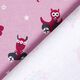 Baumwolljersey Monsterspielplatz | PETIT CITRON – rosa/beere,  thumbnail number 4