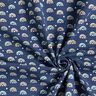 Baumwolljersey kleine Regenbögen – indigo,  thumbnail number 3