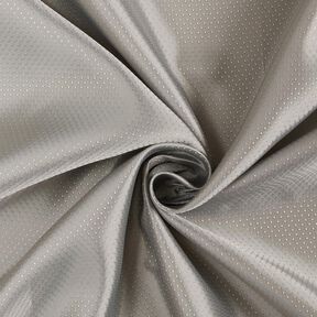 Futterstoff Jacquard Minirauten – hellgrau, 