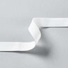 Glattes Gummiband [3 m | 20 mm] – weiss,  thumbnail number 2