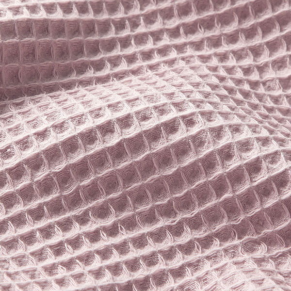 Waffelpiqué – rosé | Reststück 60cm