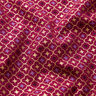 Baumwollstoff Popeline festliche Kacheln – beere/gold,  thumbnail number 2