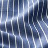 Baumwollstoff Streifen – jeansblau/weiss,  thumbnail number 2