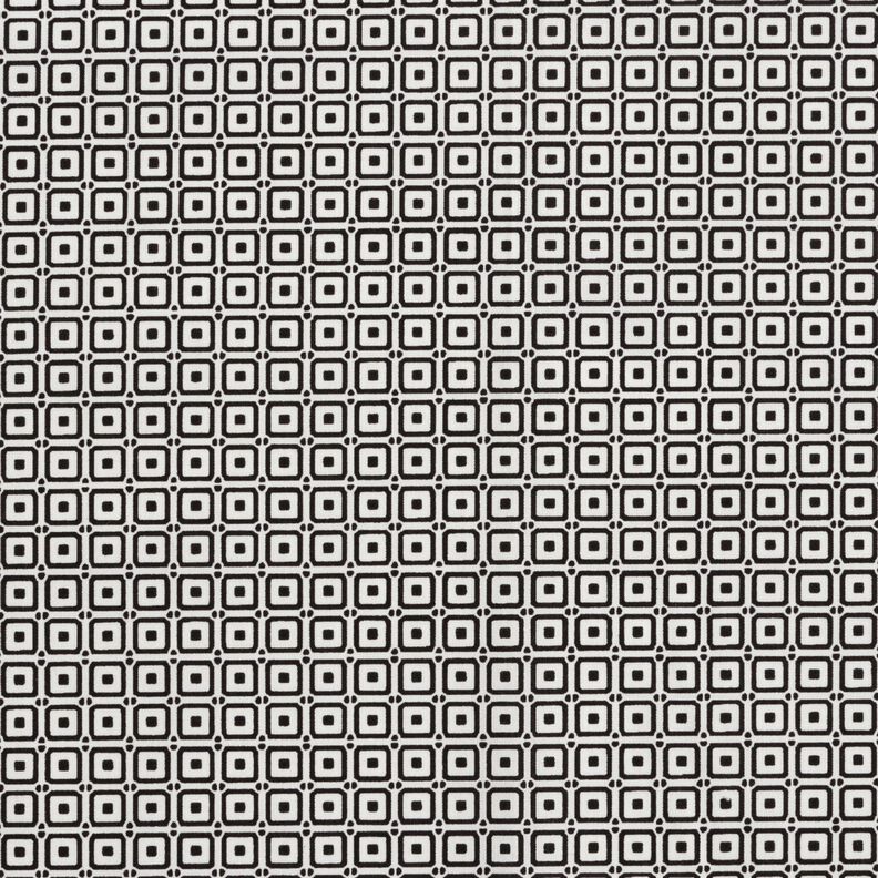 Hemdenstoff Kästchen – schwarz/weiss,  image number 1