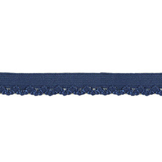 Elastisches Ziergummi [10 mm] - jeans, 