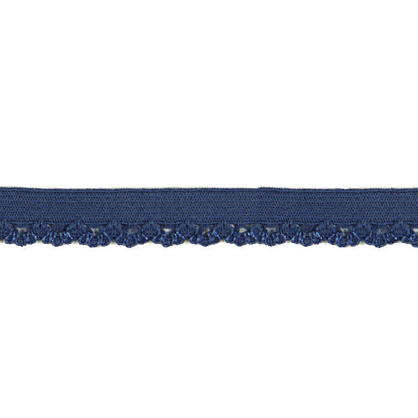 Elastisches Ziergummi [10 mm] - jeans,  image number 1