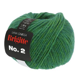 BRIGITTE No.2, 50g | Lana Grossa – dunkelgrün, 