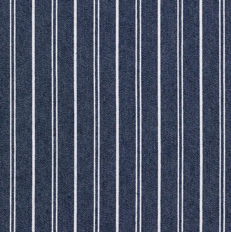 Leichter Stretch Jeans Nadelstreifen – marineblau,  image number 1