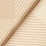 Dekostoff Jacquard Plaid Vichy – beige,  thumbnail number 7
